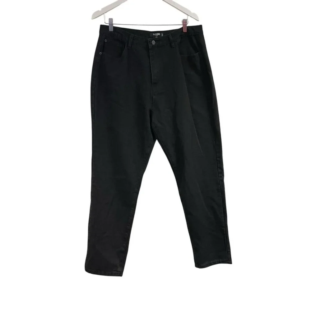 Women's Missguided‎ Black Plus size 14 NWT denim jeans